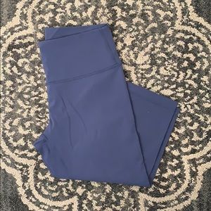 LULULEMON crop leggings, size 10, WORN ONCE